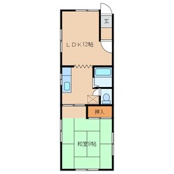 紀伊長島駅 徒歩22分 1階の物件間取画像